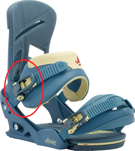 burton infidel snowboard bindings 2015 Colored : SINGLE Burton Ankle Buckle